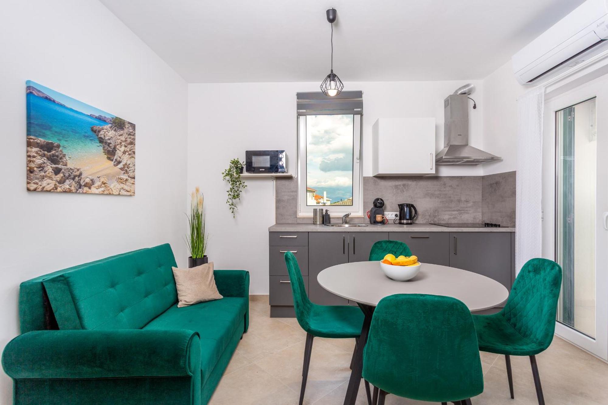 Divine Apartments Baška Dış mekan fotoğraf