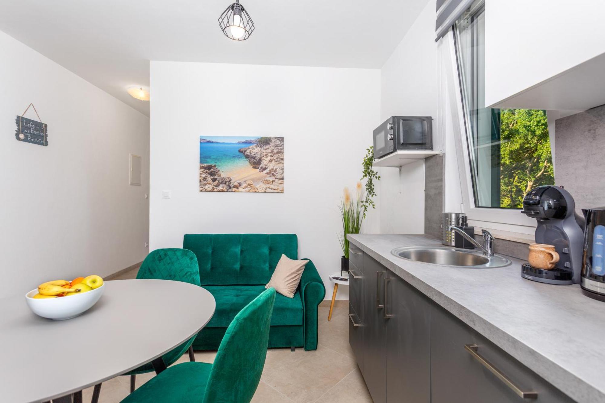 Divine Apartments Baška Dış mekan fotoğraf